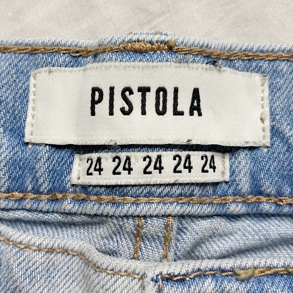 Pistola Sky Blue Straight Leg Jeans - Picture 6 of 10
